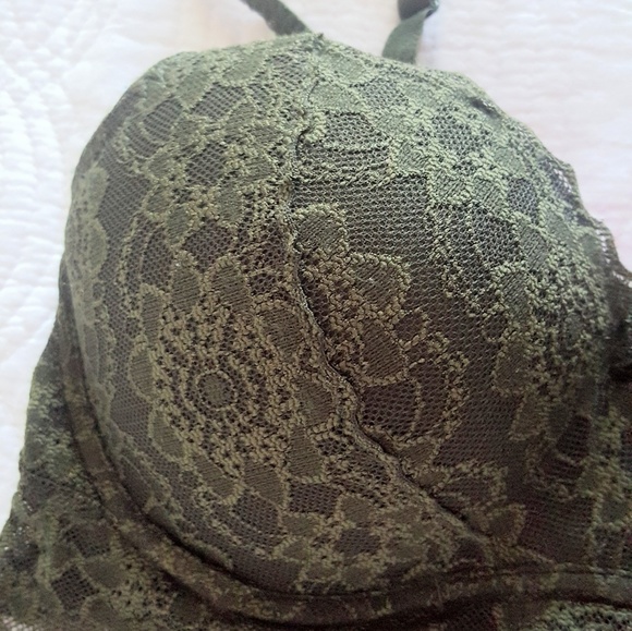 Victoria Secret PINK GREEN BRALETTE, P/S DD - Picture 5 of 5